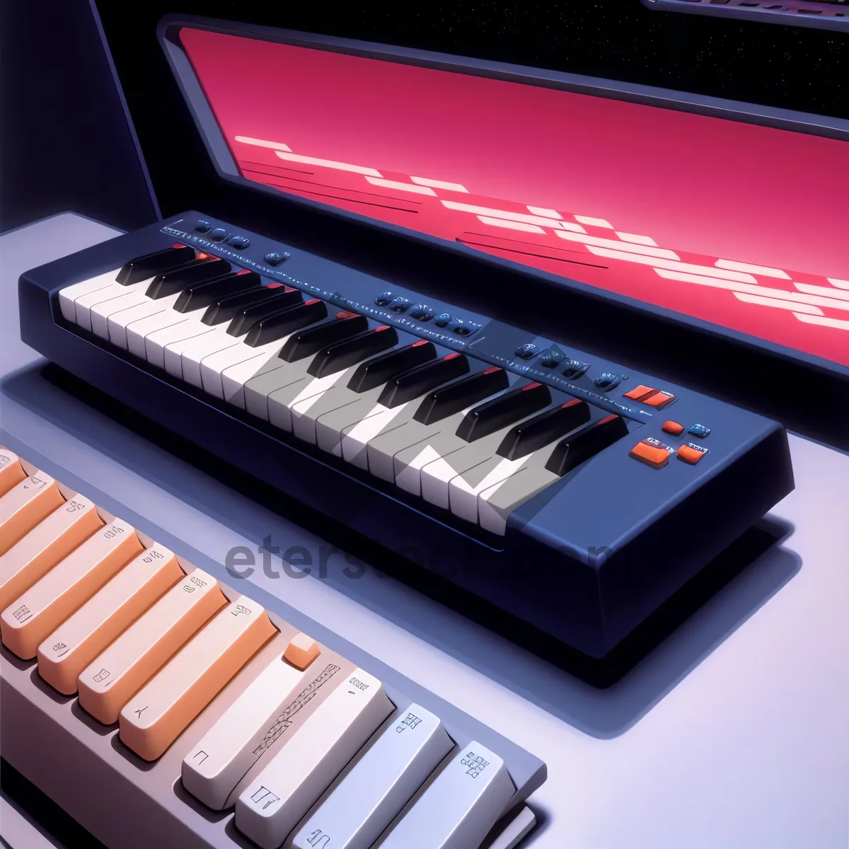 Picture of Synth Keys: Electronic Keyboard for Classical Music