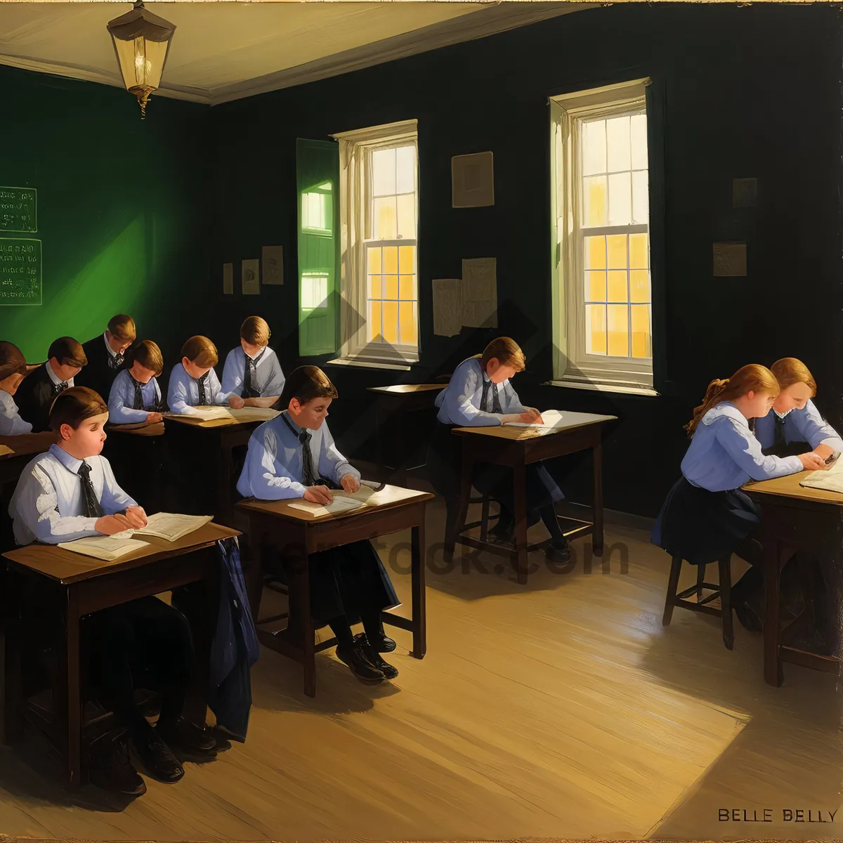 Picture of Corporate Team Meeting at Office Table