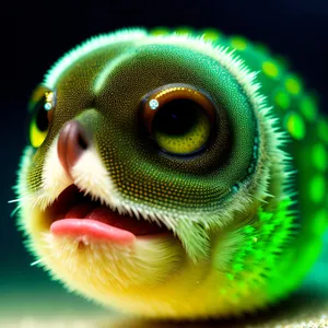 Colorful Eye Gazing with Chameleon Reflection