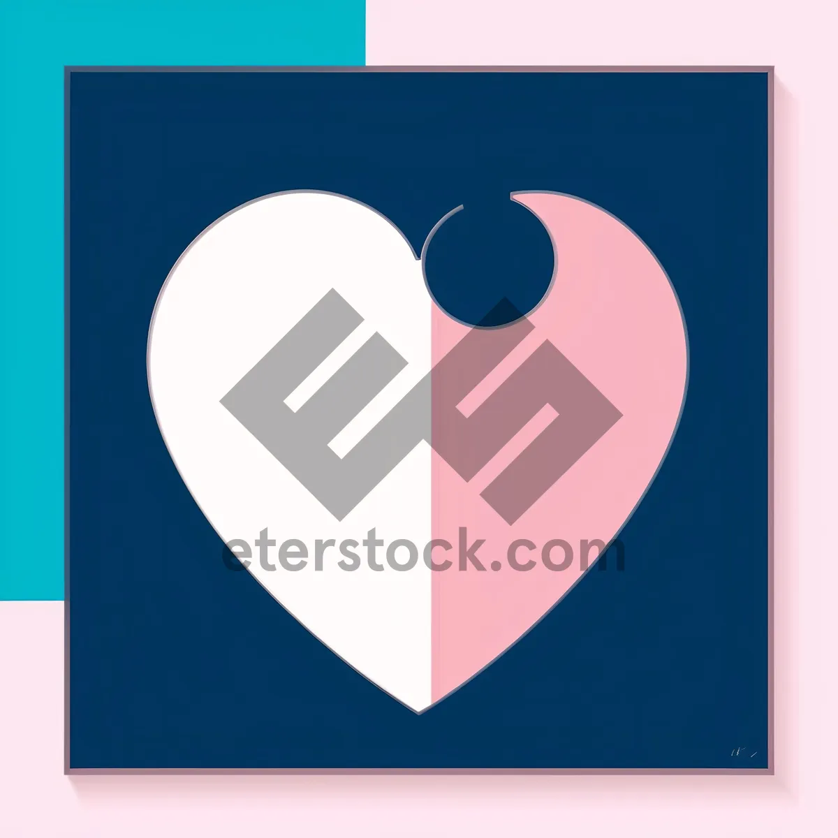 Picture of Love Icon - Heart Symbol Graphic Design