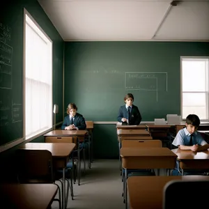 Modern Business Meeting Room with Empty Chairs