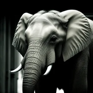 Majestic Elephant on Safari: Powerful African Wildlife