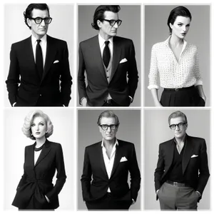 Confident Corporate Executives Team in Office