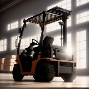 Versatile Forklift: Efficient Heavy Equipment for Industrial Transportation