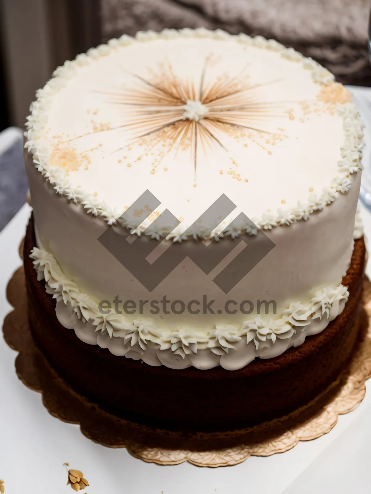 Picture of Decadent Birthday Chocolate Cupcake with Creamy Icing