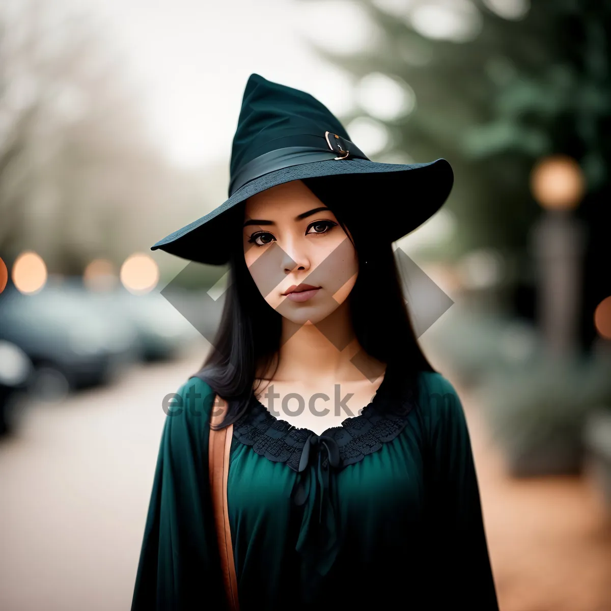 Picture of Happy Graduation with a Stylish Sorcerer Hat