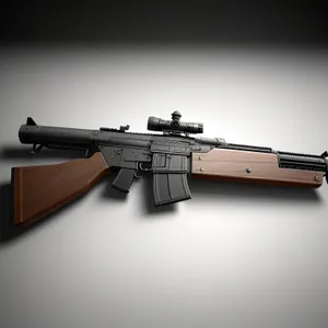 Desert War Machine: Military Assault Rifle