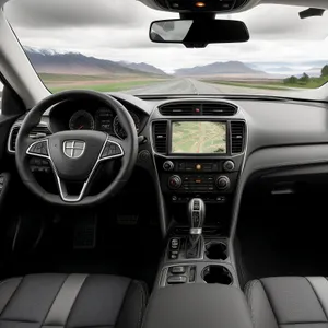 Cockpit Control: Speedy Steering Wheel in Auto's Interior