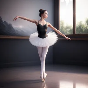 Dynamic Ballerina Poses in Fashionable Studio Dancewear