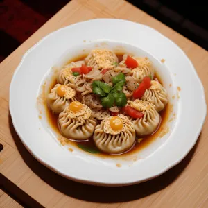 Delicious Gourmet Salad with Fresh Vegetables and Cheese