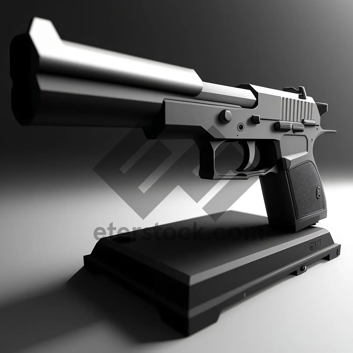 Picture of Metal Weapon: Revolver - Dangerous Handgun for War