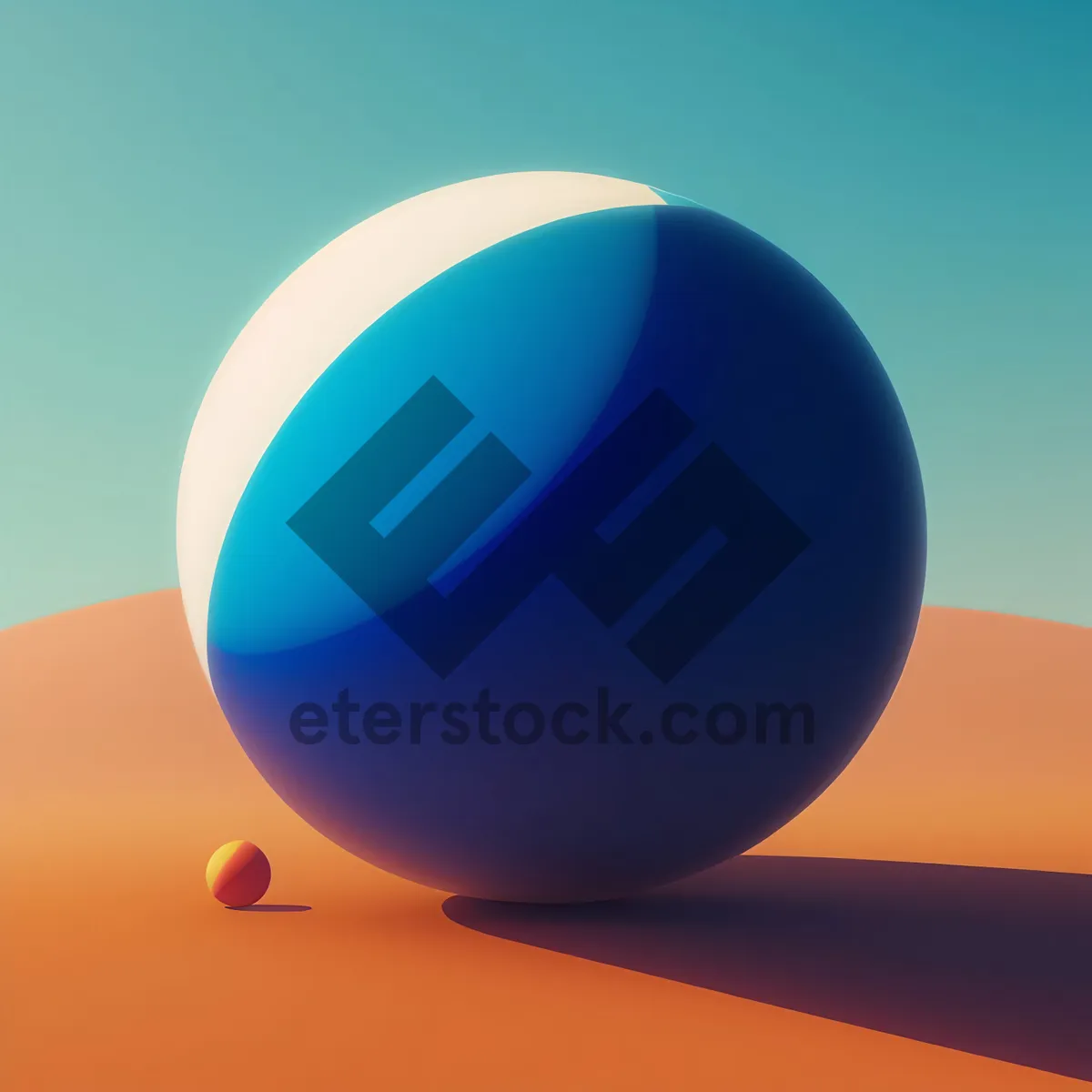 Picture of Vibrant flag button with modern design