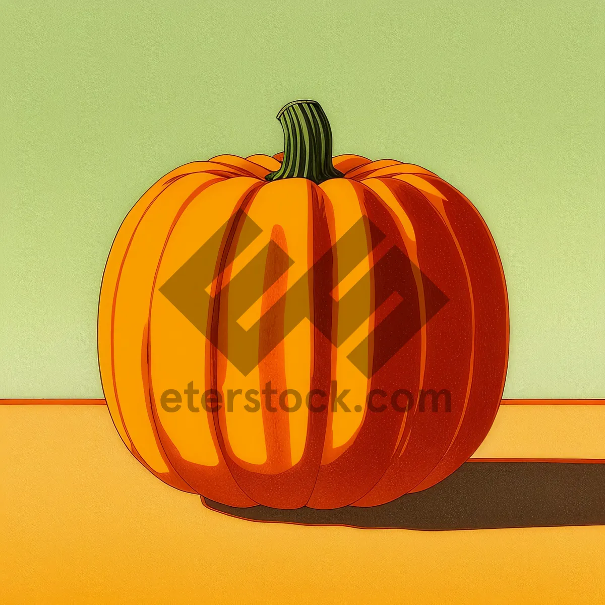 Picture of Festive Autumn Pumpkin Decoration Lantern