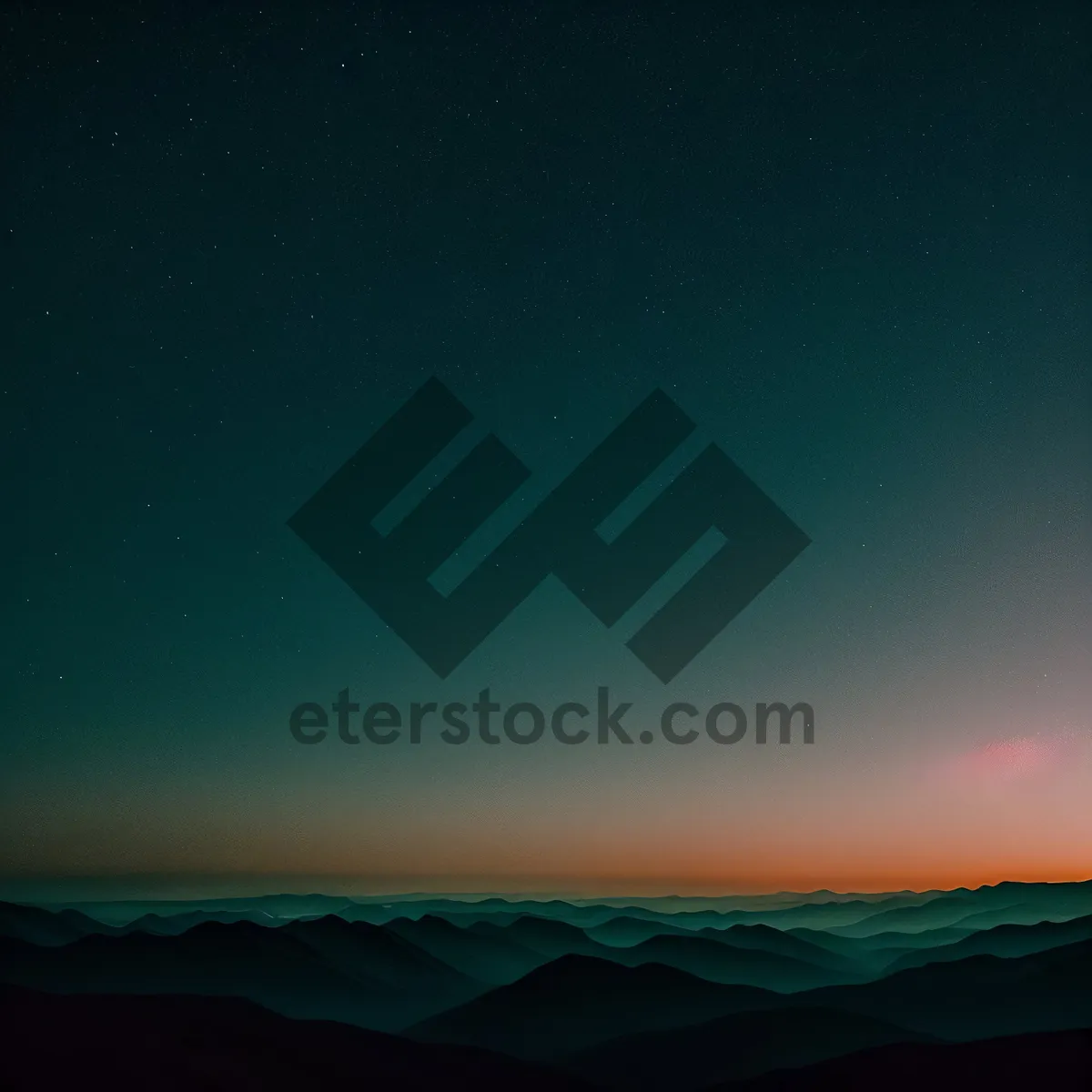 Picture of Vibrant Horizon: Sunlit Sky, Sunset, and Clouds