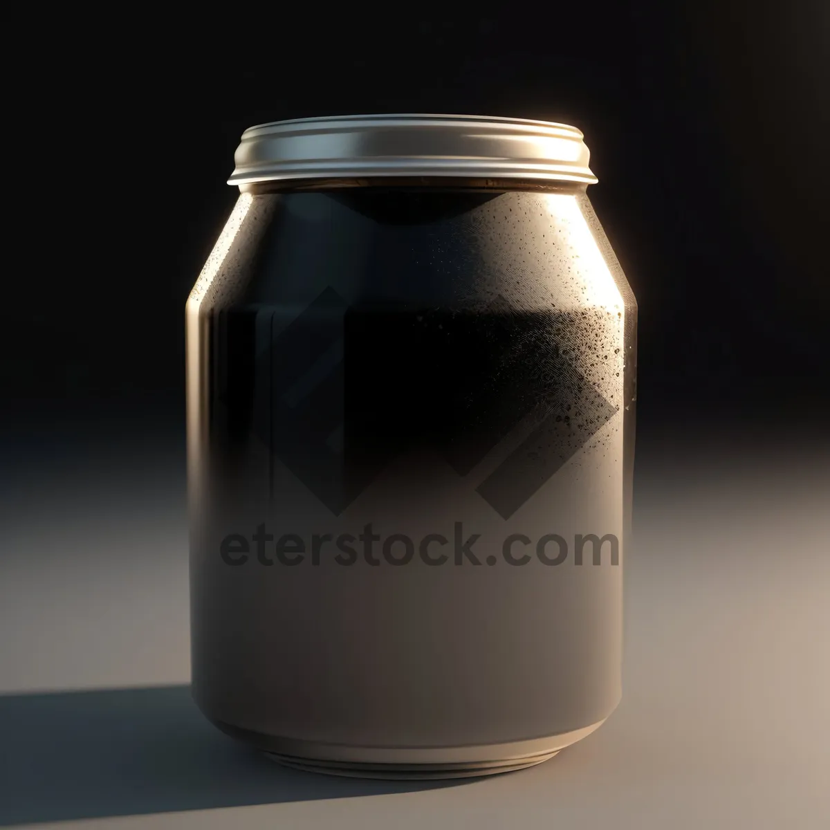 Picture of Healthy Glass Jar of Milk Conserve