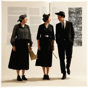 Successful Corporate Team in Professional Business Meeting