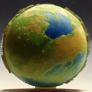 Celestial Sphere: 3D Planet Earth Map Ball