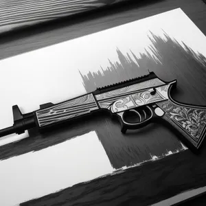 Deadly Arsenal: Pistol Revolver Weapon Firearm