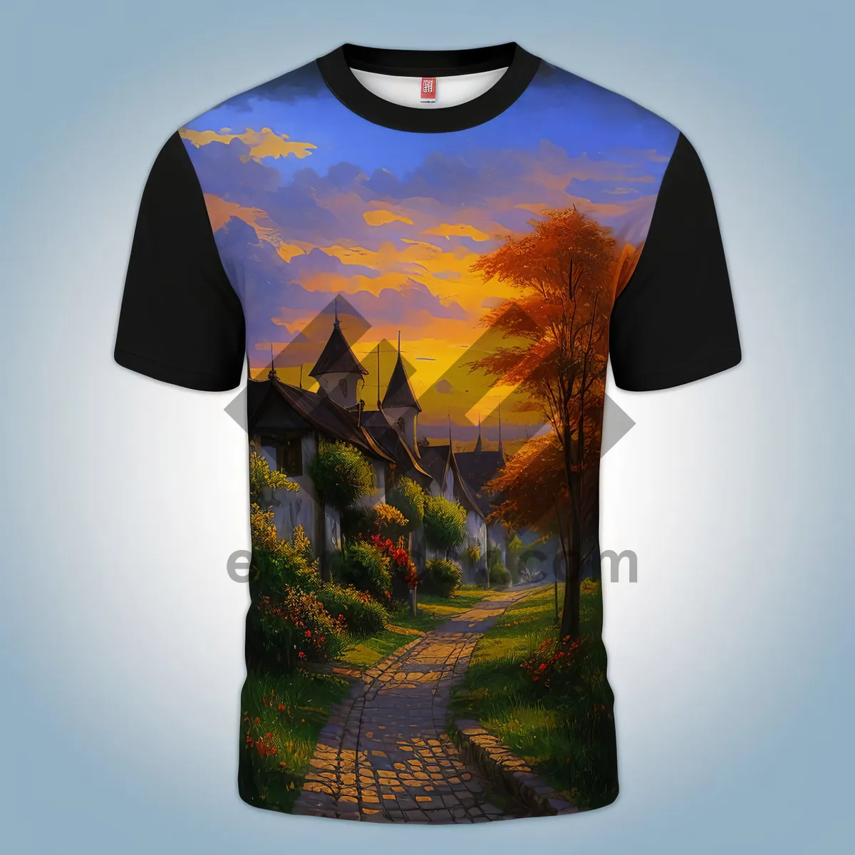 Picture of Cotton Sleeve T-Shirt in Fashionable Adult Wear