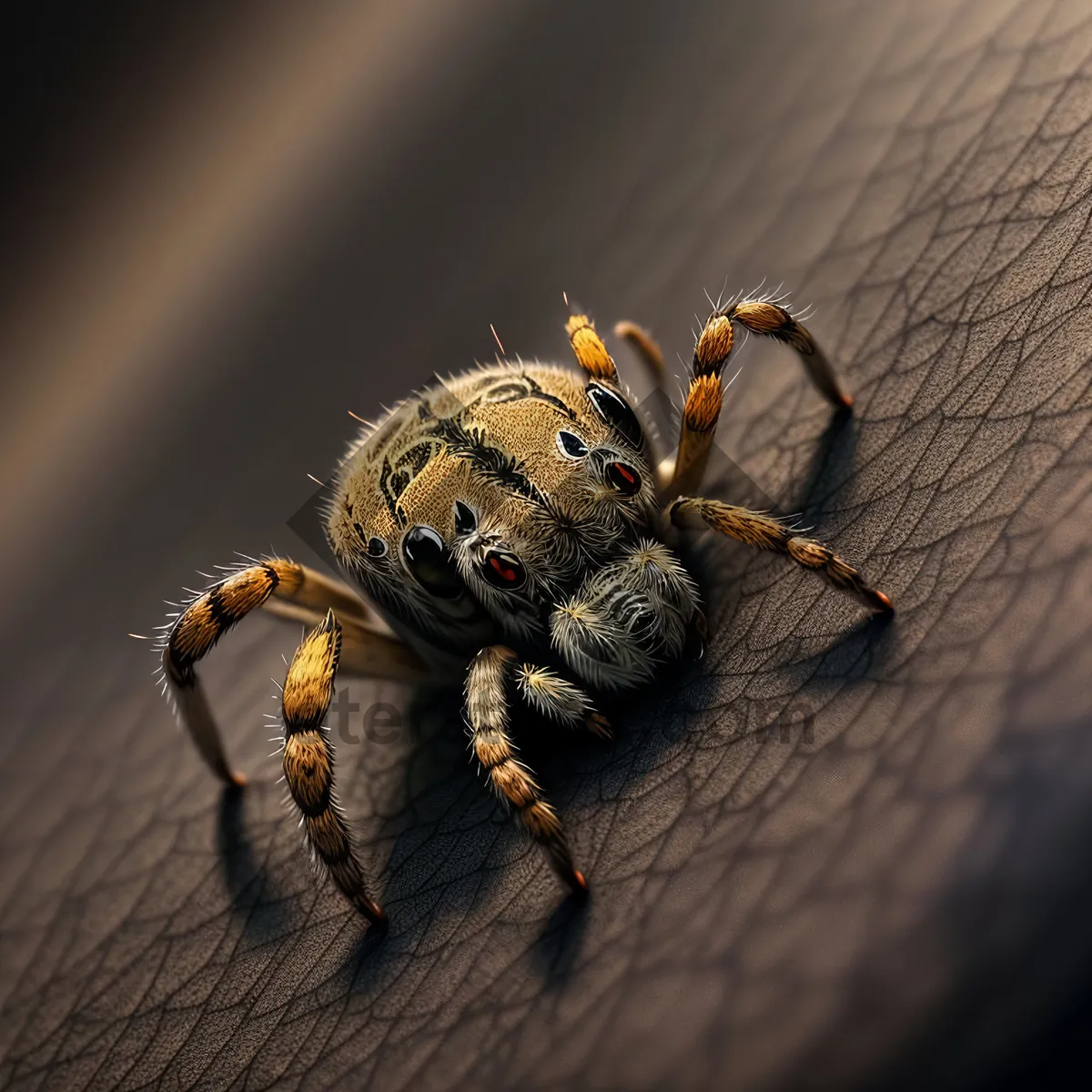 Picture of Creepy Crawly Arachnid Spider in Garden