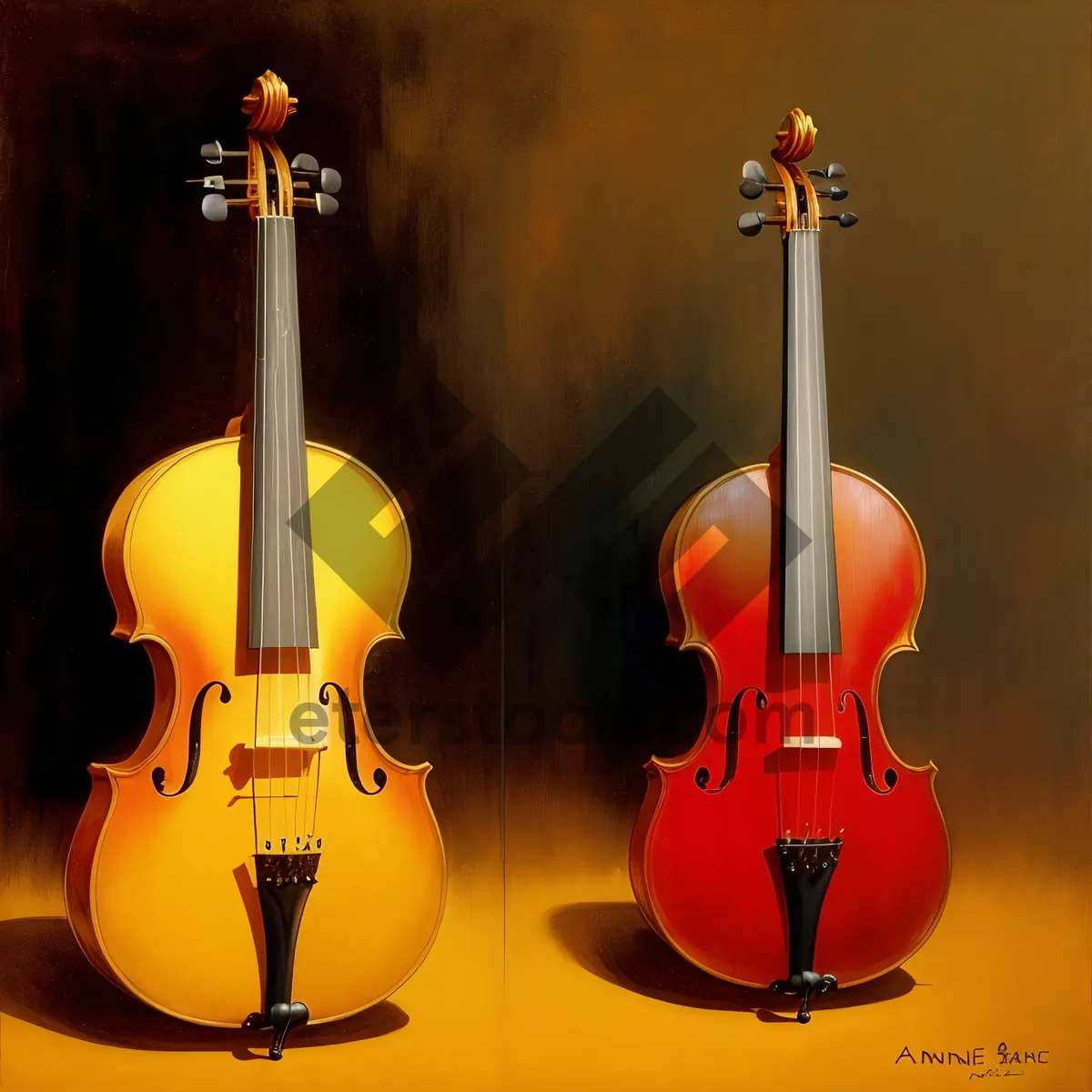 Picture of Melodic Strings: A Harmonious Ensemble