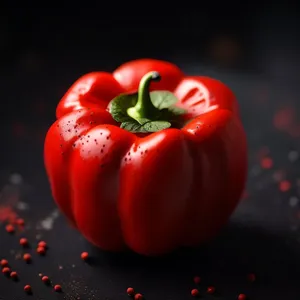 Colorful Bell Pepper Salad with Fresh Ingredients