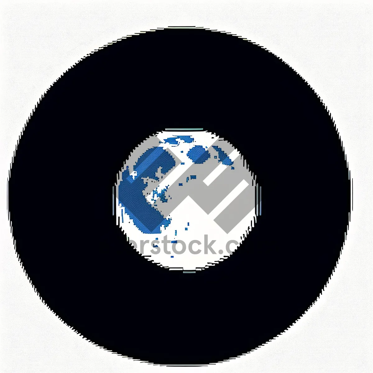 Picture of Ceramic Circle: Artistic Pottery Disk