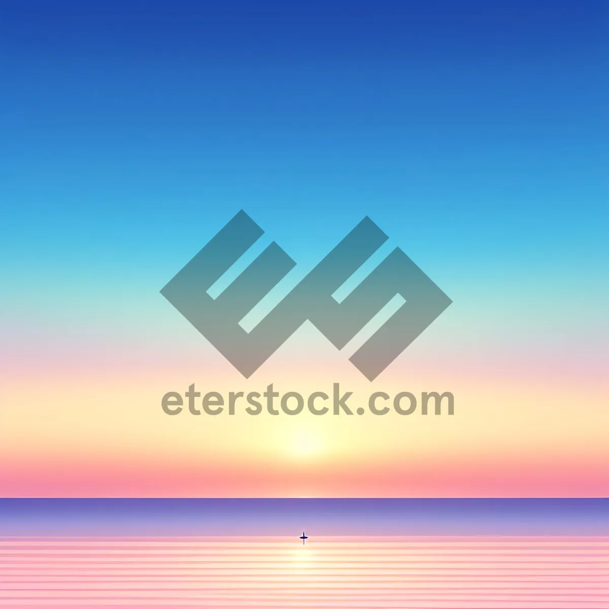 Picture of Serene Summer Seascape with Sunlit Waves