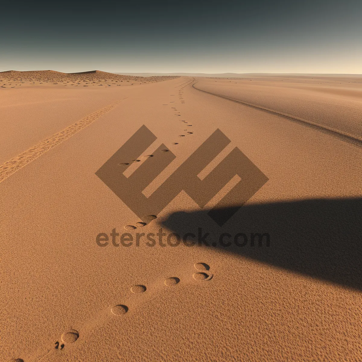 Picture of Scenic Moroccan Dunes under Sunny Sky