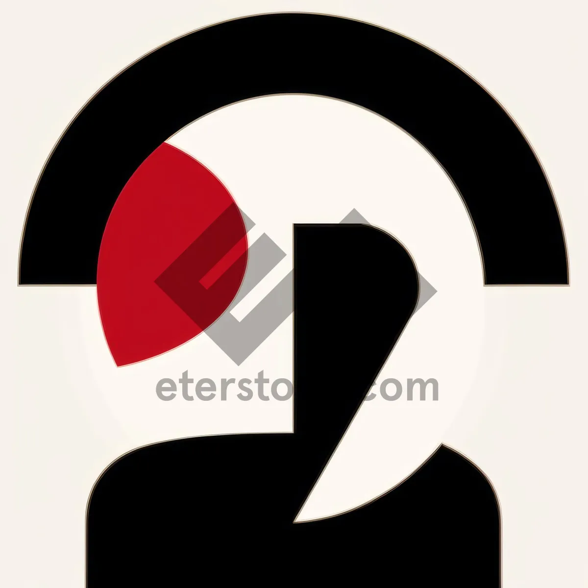 Picture of 3D Business Symbol Graphic Button Design