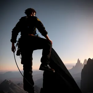 Sunset Summit: Conquering Mountains with Adventurous Men