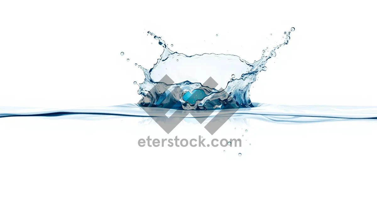 Picture of Refreshing Motion: Clean Cold Water Splash