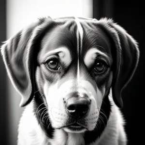 Adorable Canine Friend: Golden Retriever Puppy Portrait