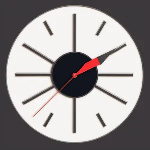 Analog Clock with Minute and Hour Hands
