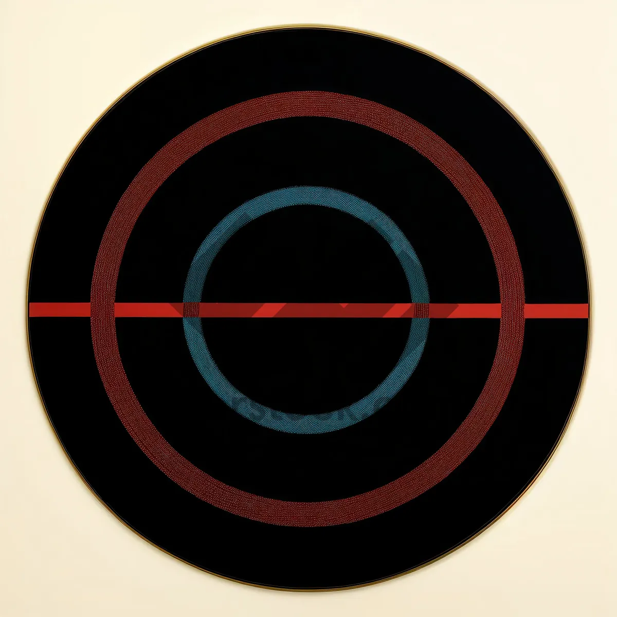 Picture of Black Round 3D Web Button Icon Design