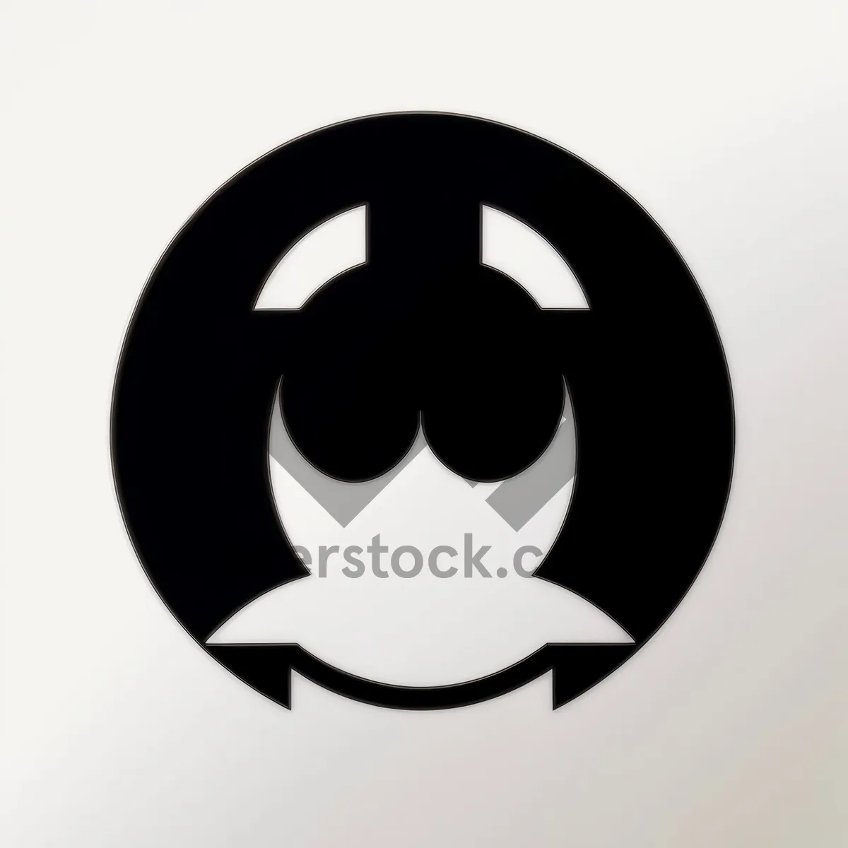 Picture of Black Pirate Cartoon Symbol