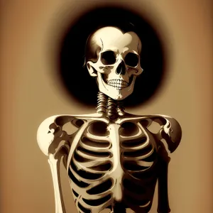 Spooky Skeleton Mask - Terrifying Halloween Heath
