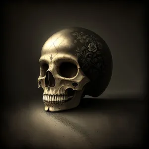 Pirate Skull Mask - Deathly Skeleton Horror