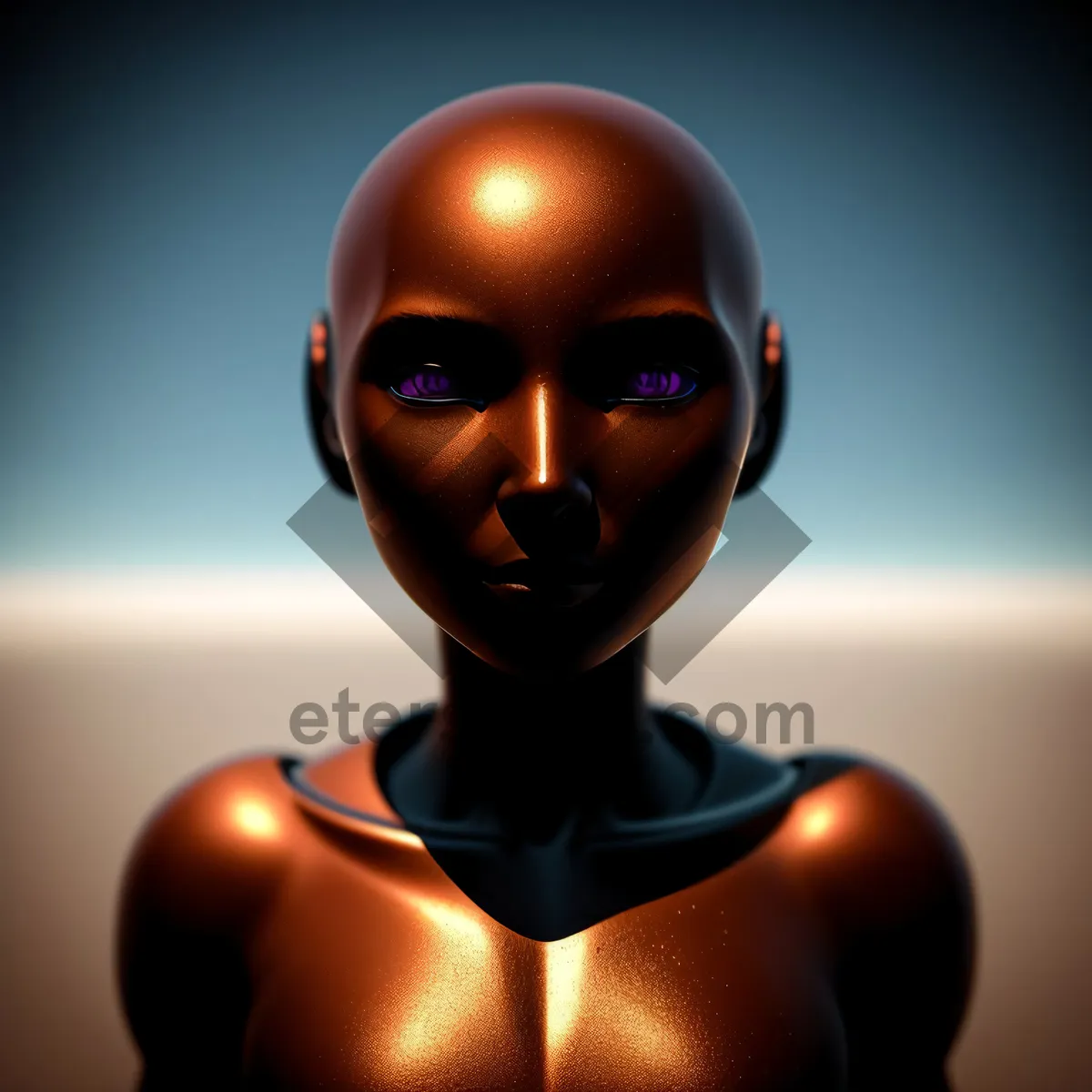 Picture of Cartoon 3D Mannequin Render