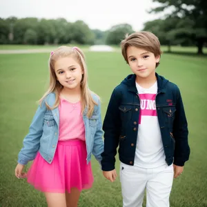 Happy Family Enjoying Summer Fun at the Park