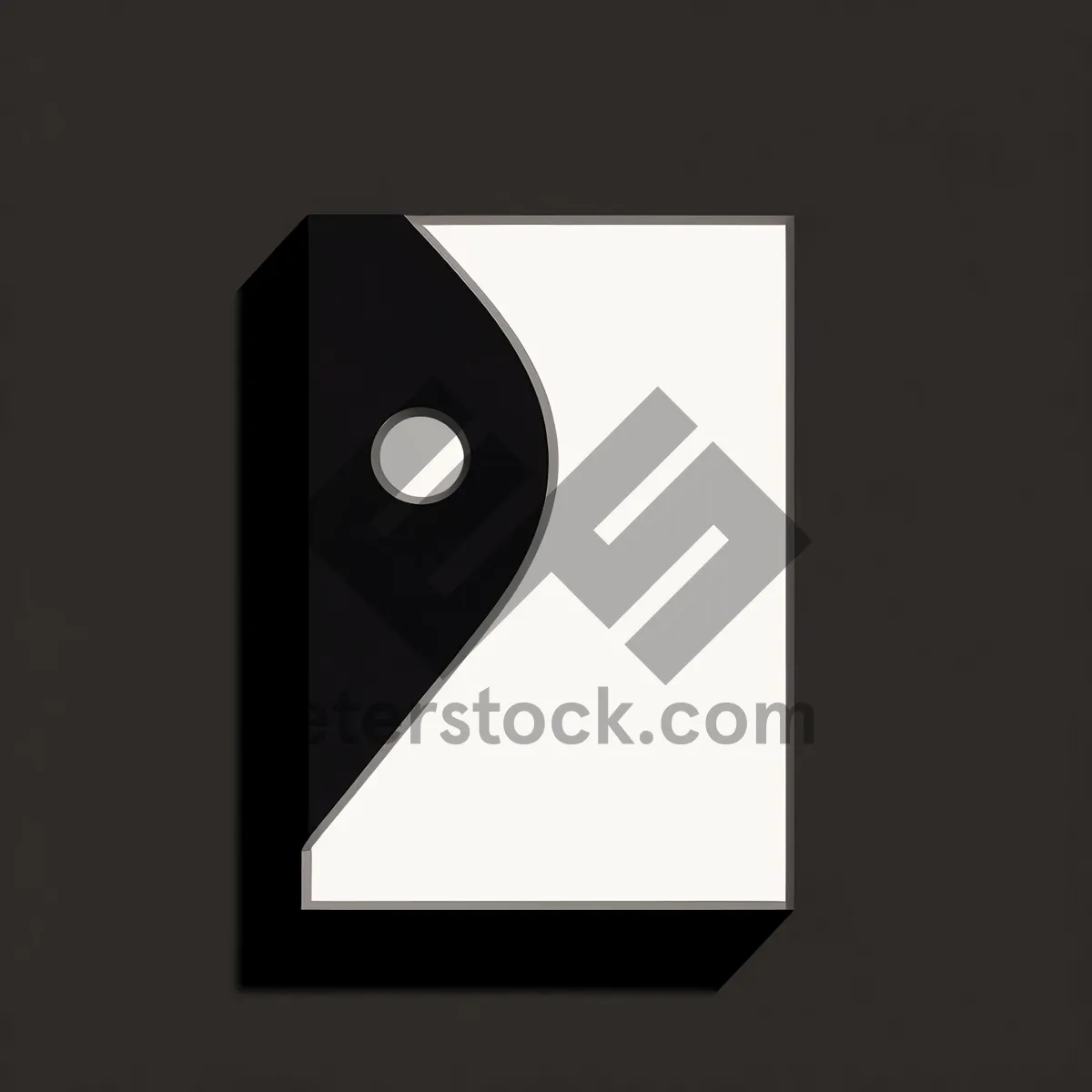 Picture of Magnetic Disk Icon - 3D Memory Device Symbol