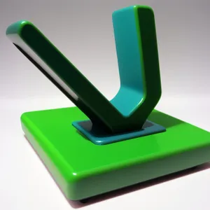 3D Computer Stapler - Modern Business Equipment