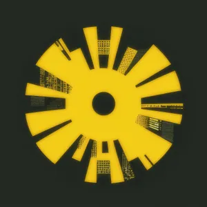 Gear Icon Design Circle Sign