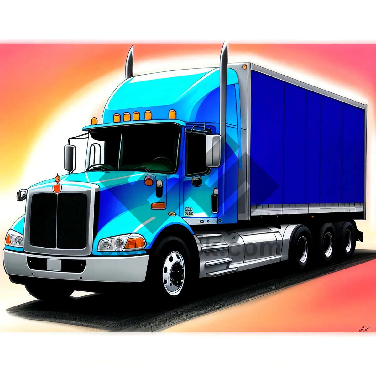 Picture of Highway Haul: Fast and Reliable Trucking Transportation