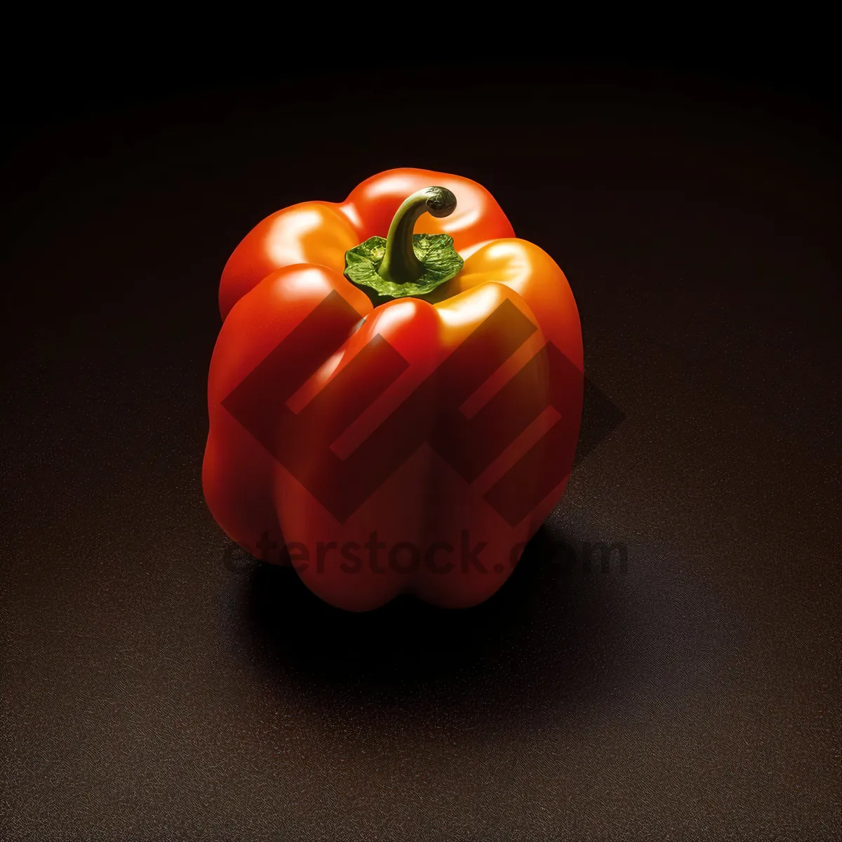 Picture of Colorful and Fresh Bell Pepper Salad with Tomatoes