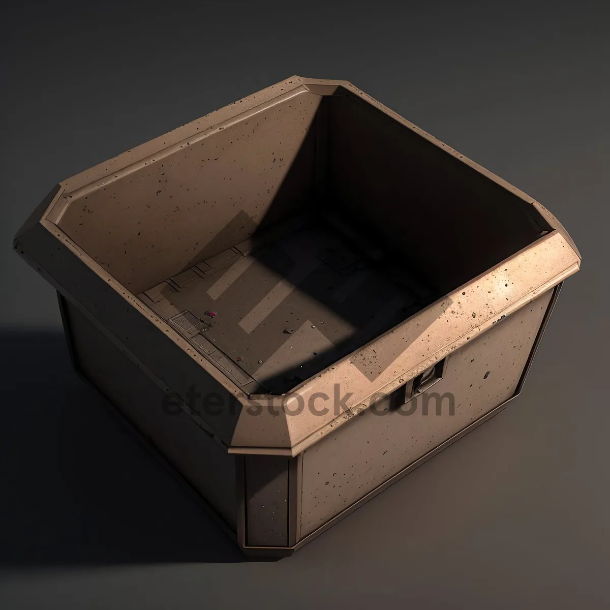 Picture of Open Brown Box - Business Packaging Container