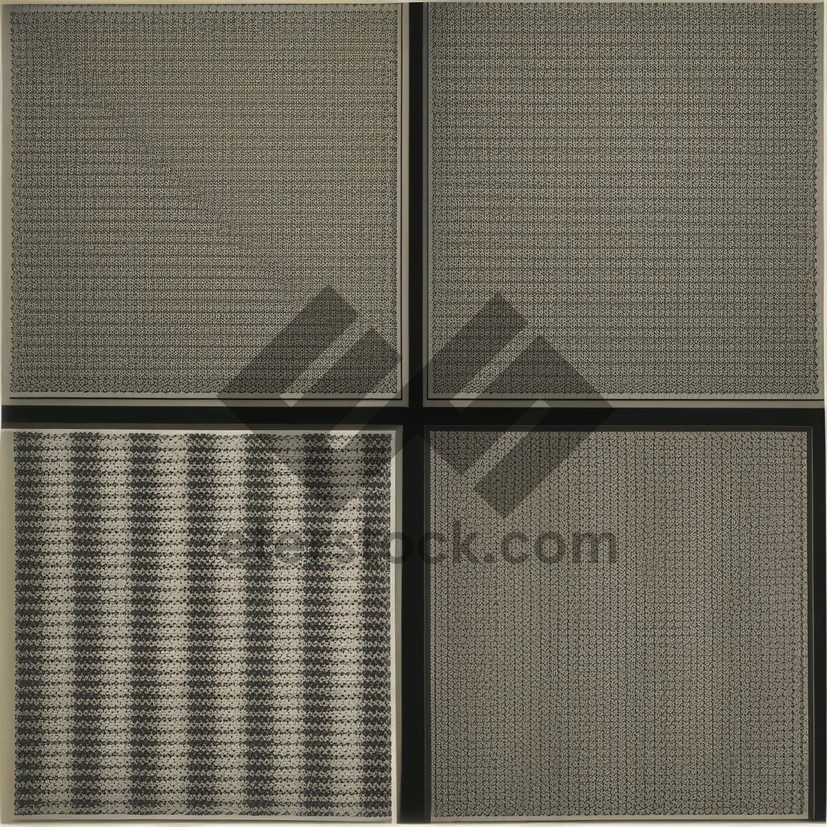 Picture of Modern Industrial Steel Texture Wallpaper Pattern Grid Tile