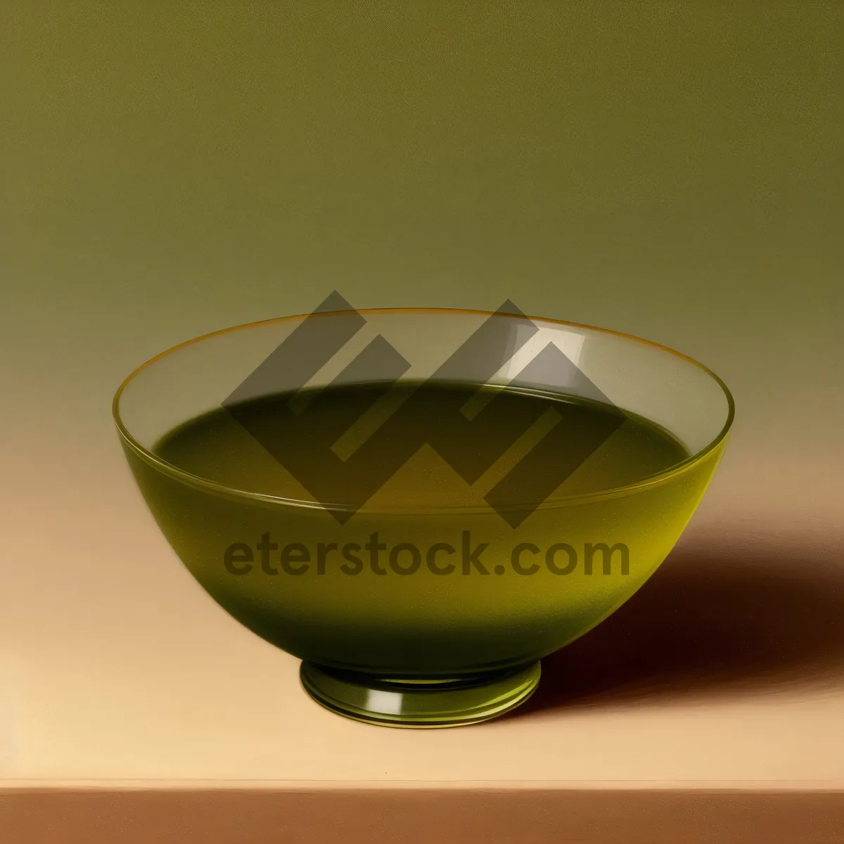 Picture of Hot Herbal Tea in Glass Cup