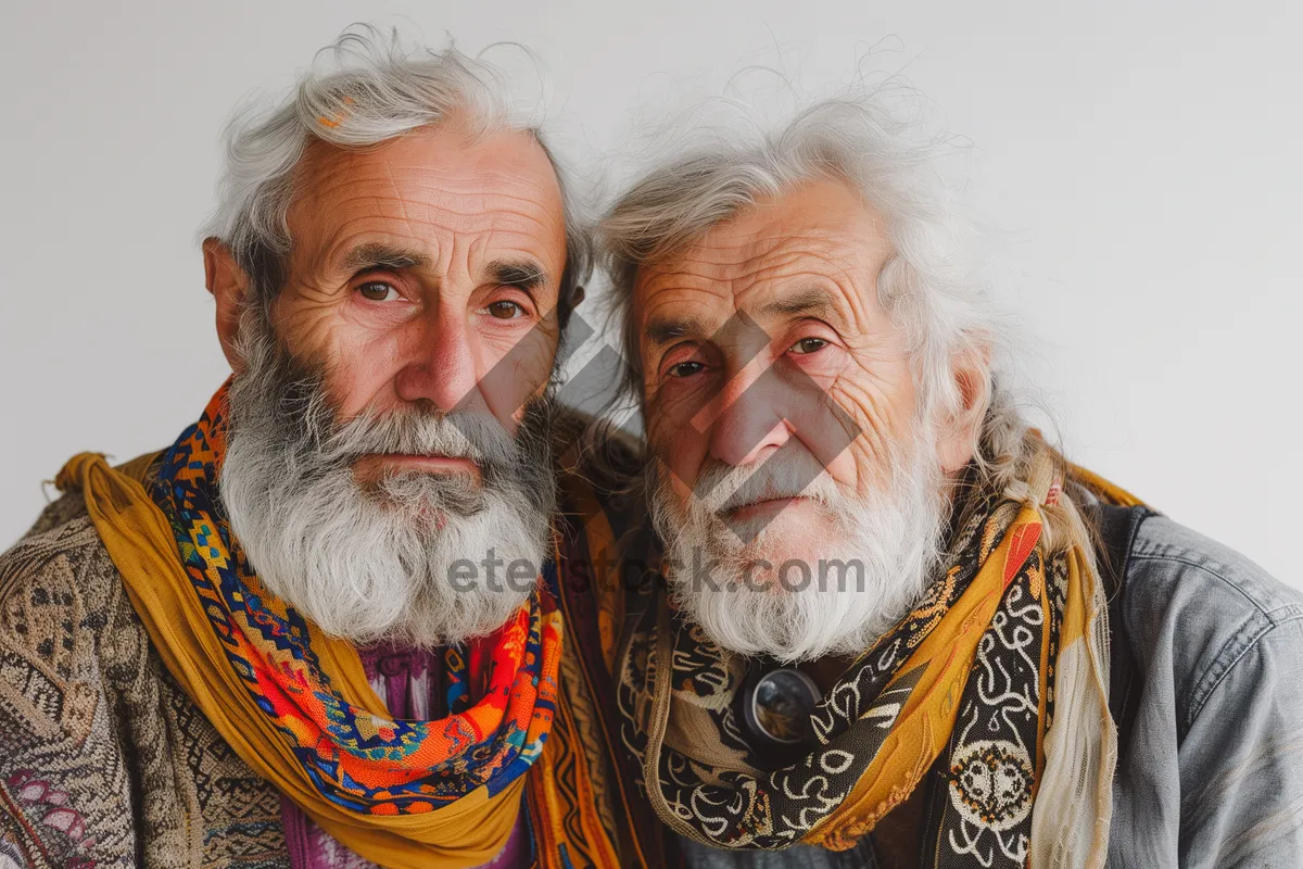 Picture of Happy Senior Couple Smiling Together in Retirement