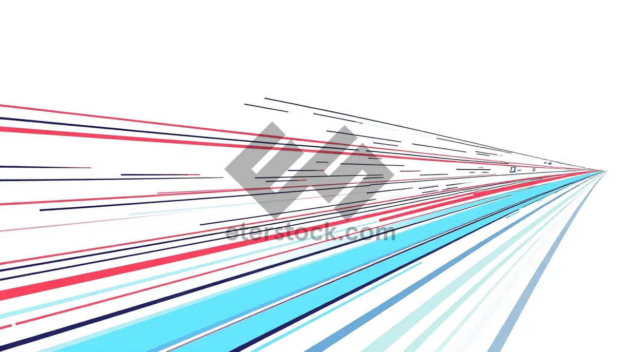 Picture of Abstract Digital Art Tunnel Design